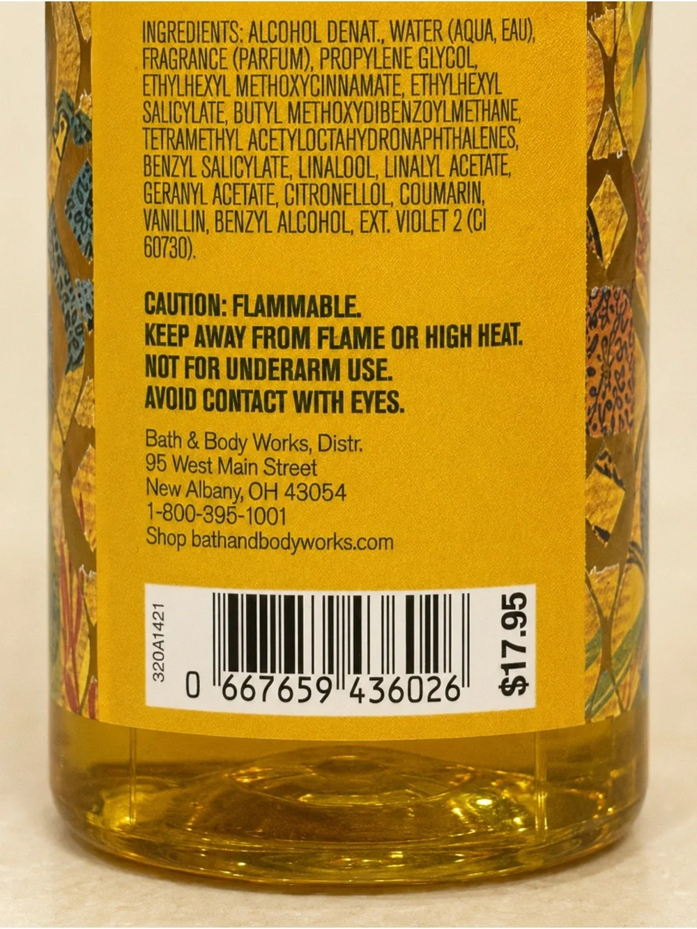 Bath & Body Works Dreaming of Rio Fine Fragrance Mist 8 oz NWT